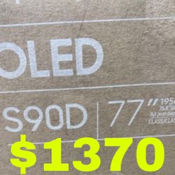 Samsung 77 OLED 144Hz 4K TV