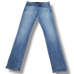 J Brand Jeans Size 32 W32"xL34" J(contact info removed) J Brand Skinny Jeans Stretch Blue Denim Pants Men's Measurements In Description 