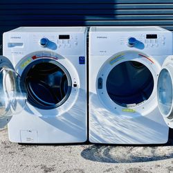 🔥 Samsung Front Load Washer & Steam Dryer Set – High Efficiency, Quiet & Powerful  FREE DROP OFF 