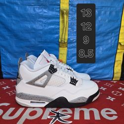 Air Jordan 4 Retro White Cement