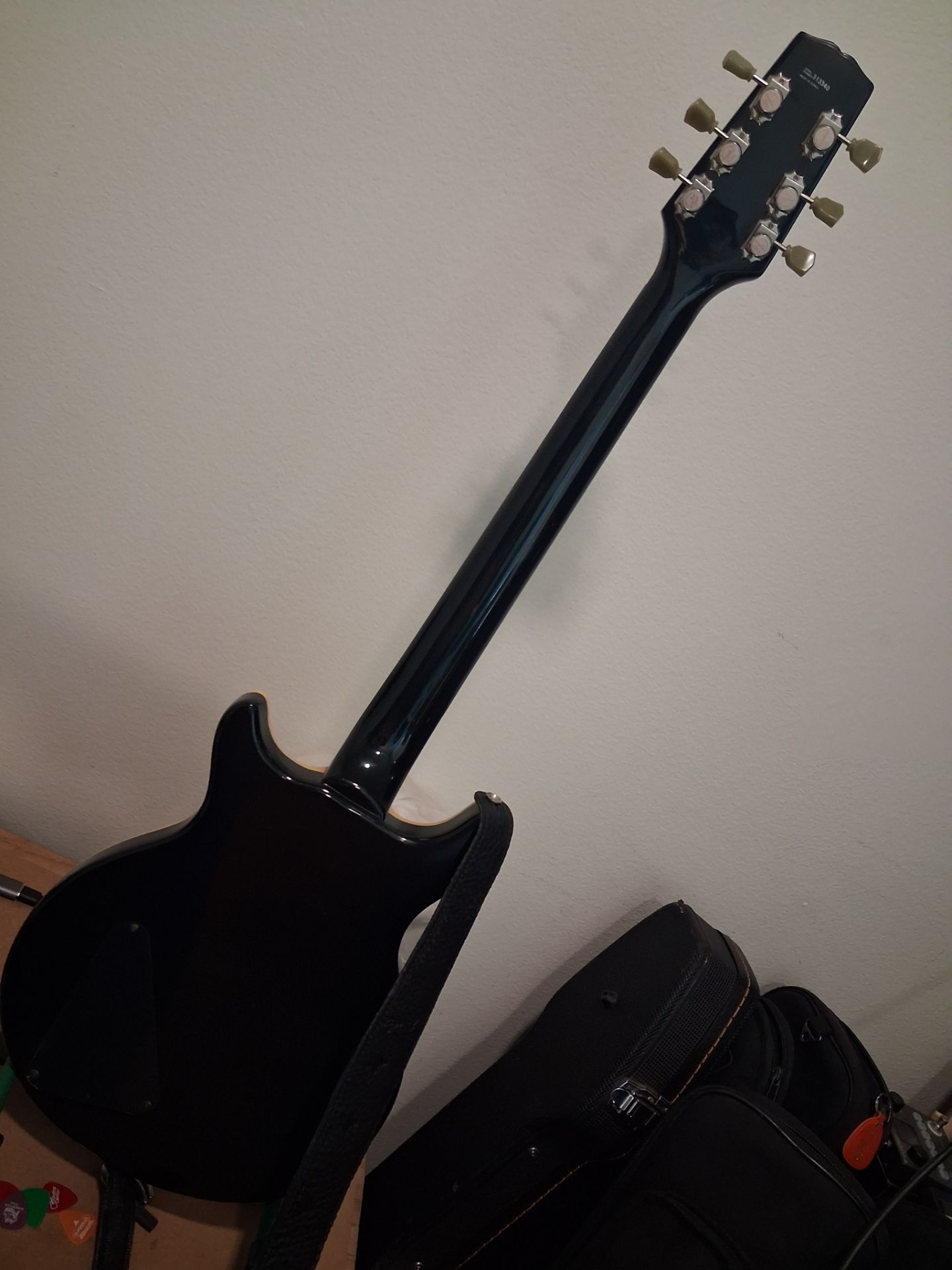 Hamer Slammer series Korean made 90s Double cut Carve top les paul