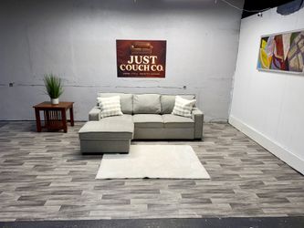 Free Delivery - Bobs Furniture Playmax Gray Sofa Sleeper With Storage