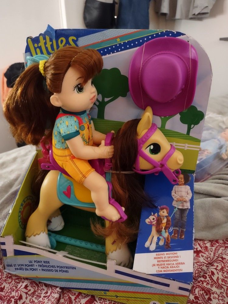 Doll Riding Pony