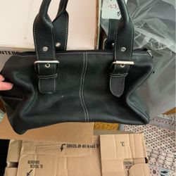 Tignanelli Leather Handbag Black