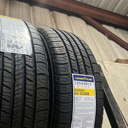 4 Brand New Tires 195/65/15 GOOD YEAR Tires