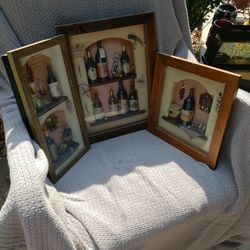 Very Unique Mini Wine Bottle Wall Set
