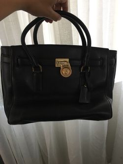 Michael kors purse leather