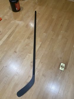 BLACK CARBON FIBER HOCKEY STICK ~ Left Handed Modano Curve