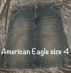 American Eagle Jean Skirt  $5