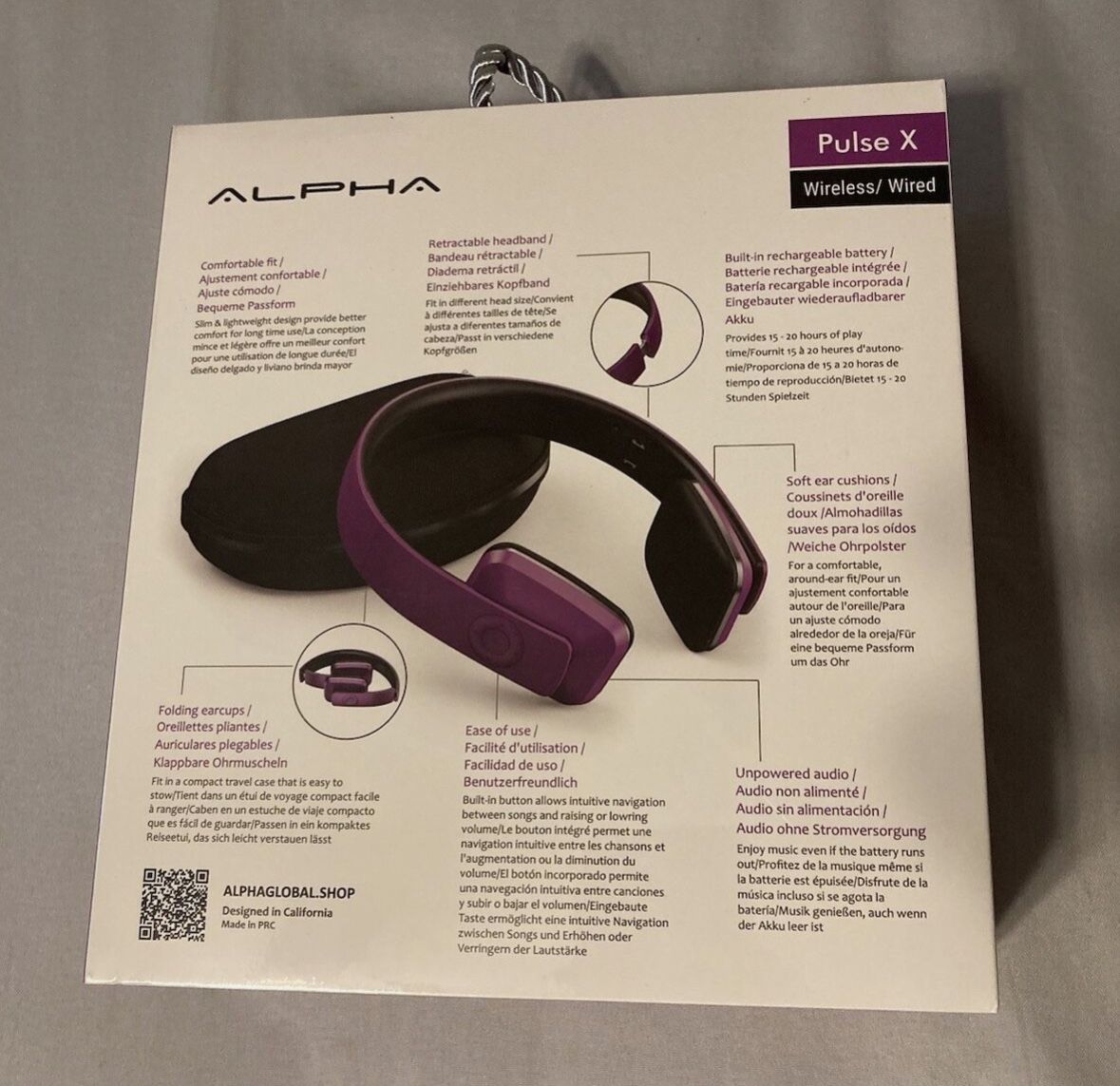 Alpha Pulse X Wireless Headphones
