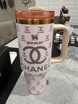 CHANEL 40 OZ STANLEY TUMBLER