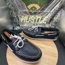 Sperry Men's A/O Fashion Boat Shoes Blue/White Sz 13