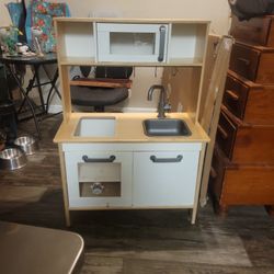 Wood  Kitchen Playset Furniture
