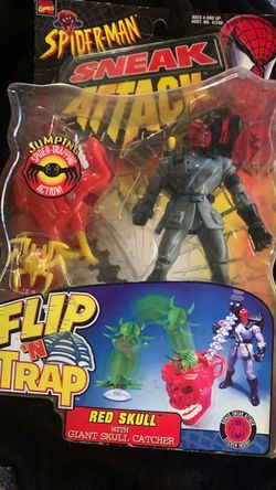 Spider-Man Sneak Attack Red Skull Action Figure