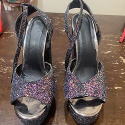 Women’s Sparkle Heels Sz 9