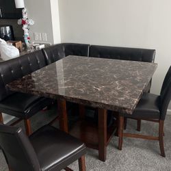 Dining Table Booth Seating