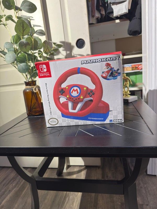 Hori Mario Kart Pro Mini racing wheel