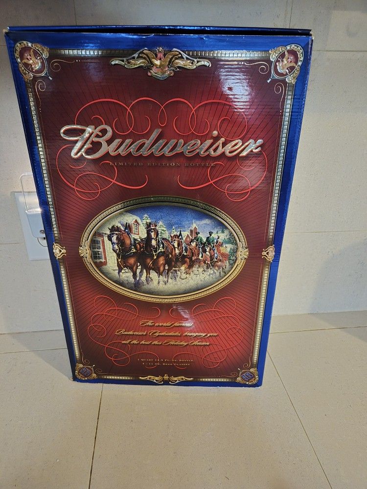 Budweiser Limited Edition Bottle set
