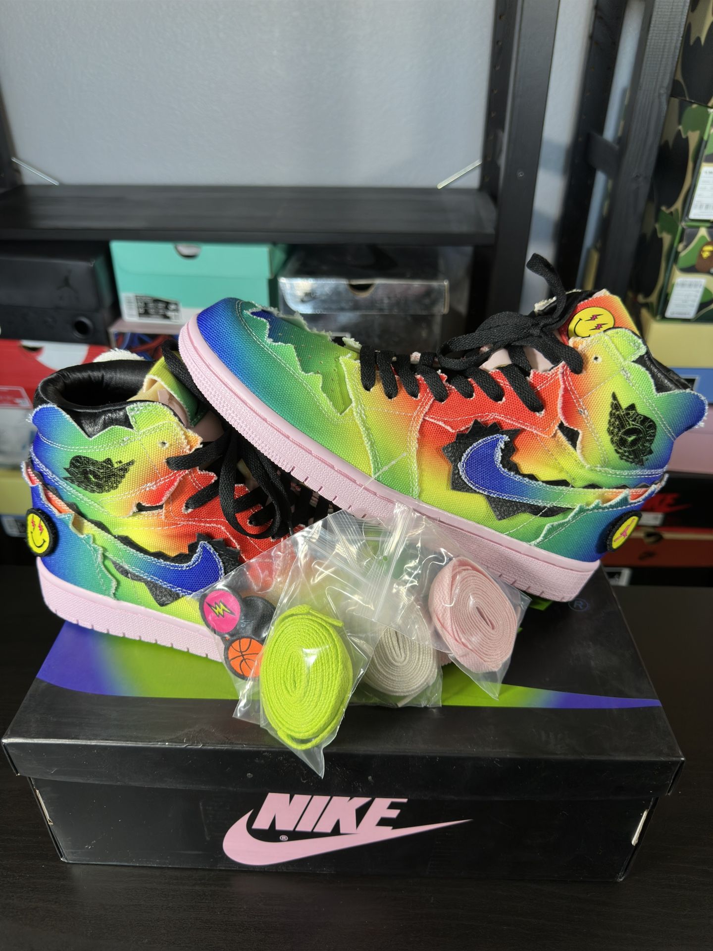 J BALVIN X AIR JORDAN 1 HIGH OG