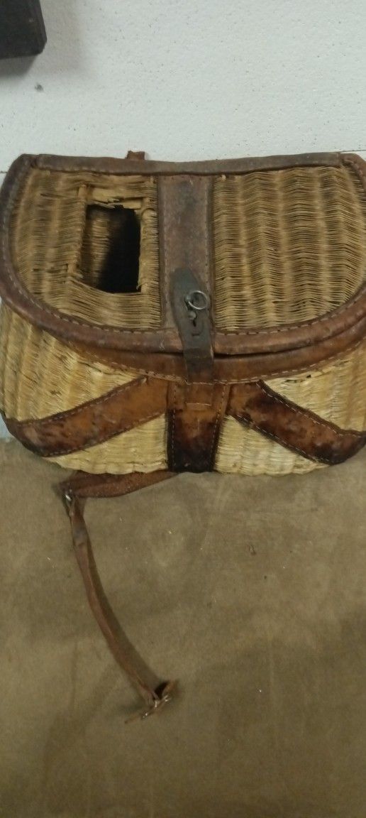 Antique Fishing Creel