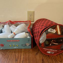 Kids Star Wars Sleeping Bag, Rug & Bowling