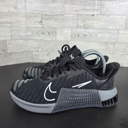 Nike Metcon 9 CrossFit Training Shoes Womens Black Grey DZ2537-001 Size 8