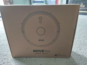 Rove Pro Robot Vacuum with WiFi, Real Time LIDAR Navigation, Anti-Fall & Anti Crash Sensors, App & Voice Control, Robot Vacuum Compatible with Alexa &