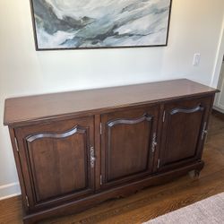Wood Console