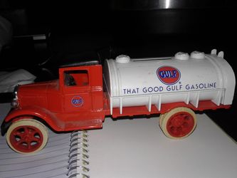 Gas truck model cast iron