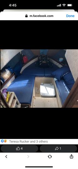 1988 Grady white 25’ cabin cruiser