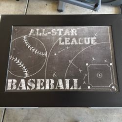 Baseball Wall Art