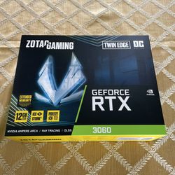NVIDIA ZOTAC GAMING GeForce RTX 3060 12G Twin Edge Graphics Card