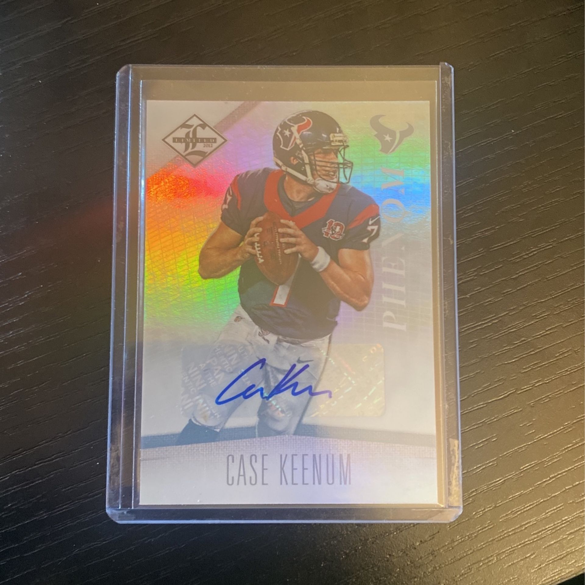 Football Card Case Keenum