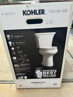 Brand New Kohler Toilet - Unopened Box