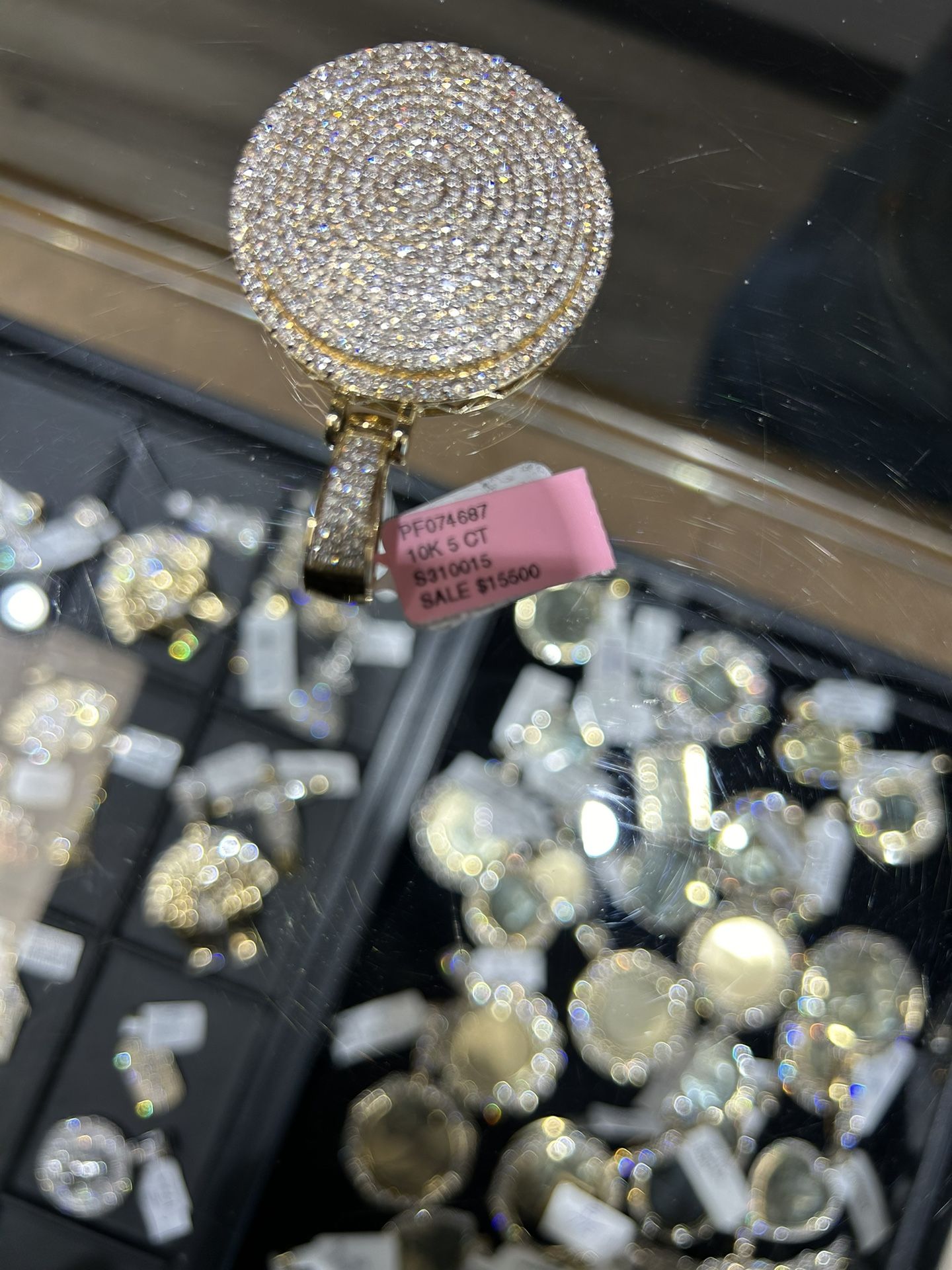 Vs1 Flawless Diamond Charm N Chain
