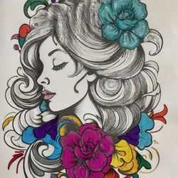 Hand Colored Tattoos 