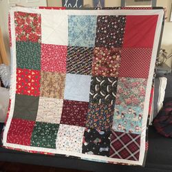 Holiday Colorful Cozy Quilt 