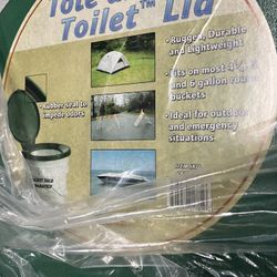 Camping Toilet Lid - 4 Lids