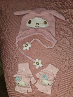 Beanie and Gloves Set