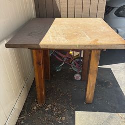 Wooden table