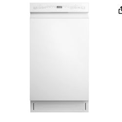  Midea MDF18A1AWW Built-In Dishwasher With 8 Place Settings, 6 Washing Programs, Stainless Steel Tub, Heated Dry, Energy Star, White