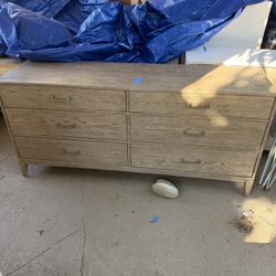 Restoration Hardware 6 Drawer Dresser