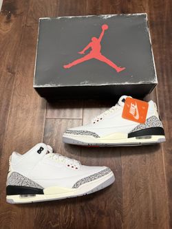 Jordan 3 Retro White Cement Reimagined Size 10