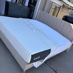 King Size Bed Frame And Mattress 