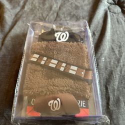 2017 Washington Nationals Star Wars Chewbacca Can Cooler Koozie