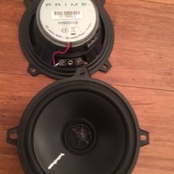 160 watts  Rockford Fosgate  5 inches 