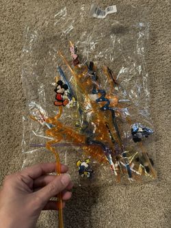 Mickey And Friends Straws