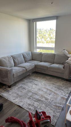 Light Gray Sofa 