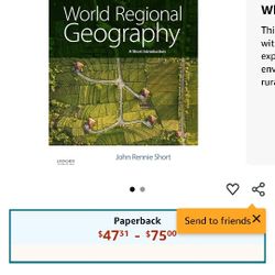 World Regional Geography 