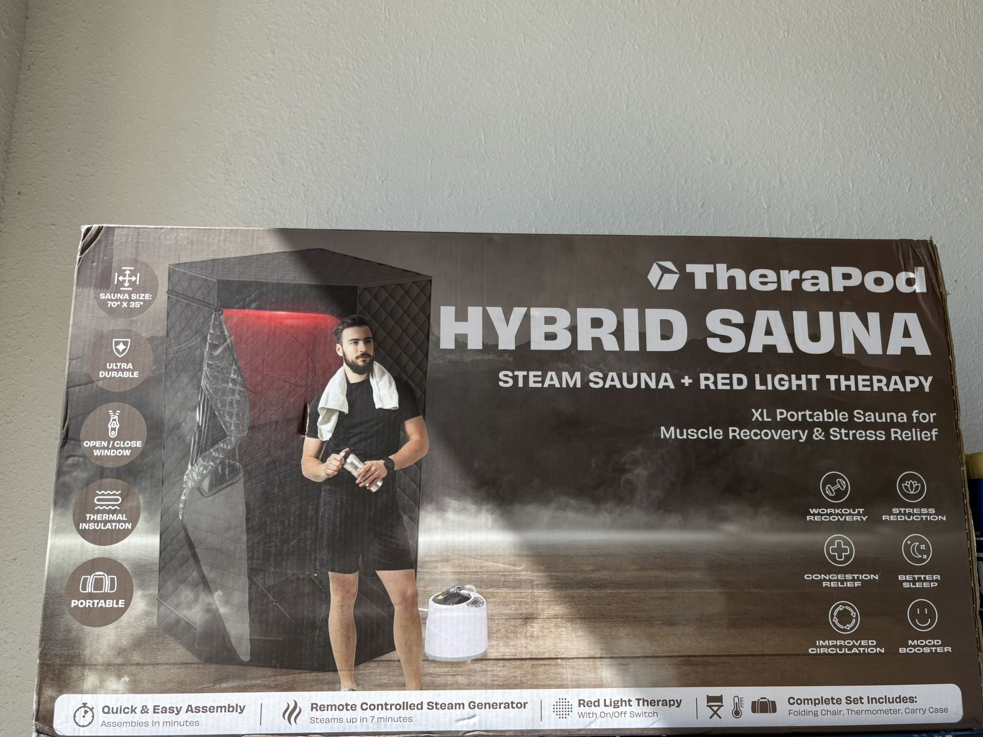 Thera Pod Hybrid Sauna